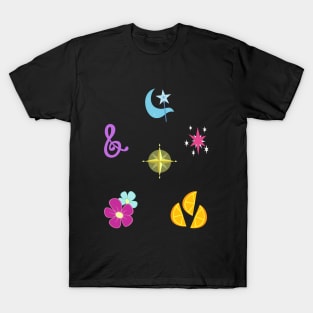 My little Pony - Elements of Harmony Cutie Mark Special V4 (Manehattan 6) T-Shirt